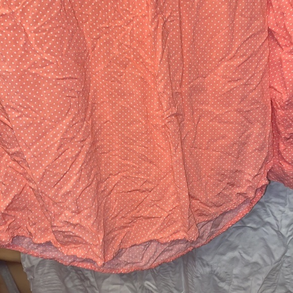 Ladies Orange shirt by “ Papa “ of Vancouver BC buttons like new - Picture 7 of 7